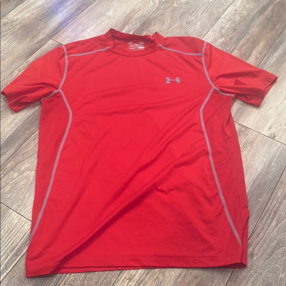 Under Armour Red Performance Tee